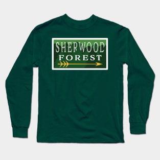 Sher Forest Travel Sticker Long Sleeve T-Shirt